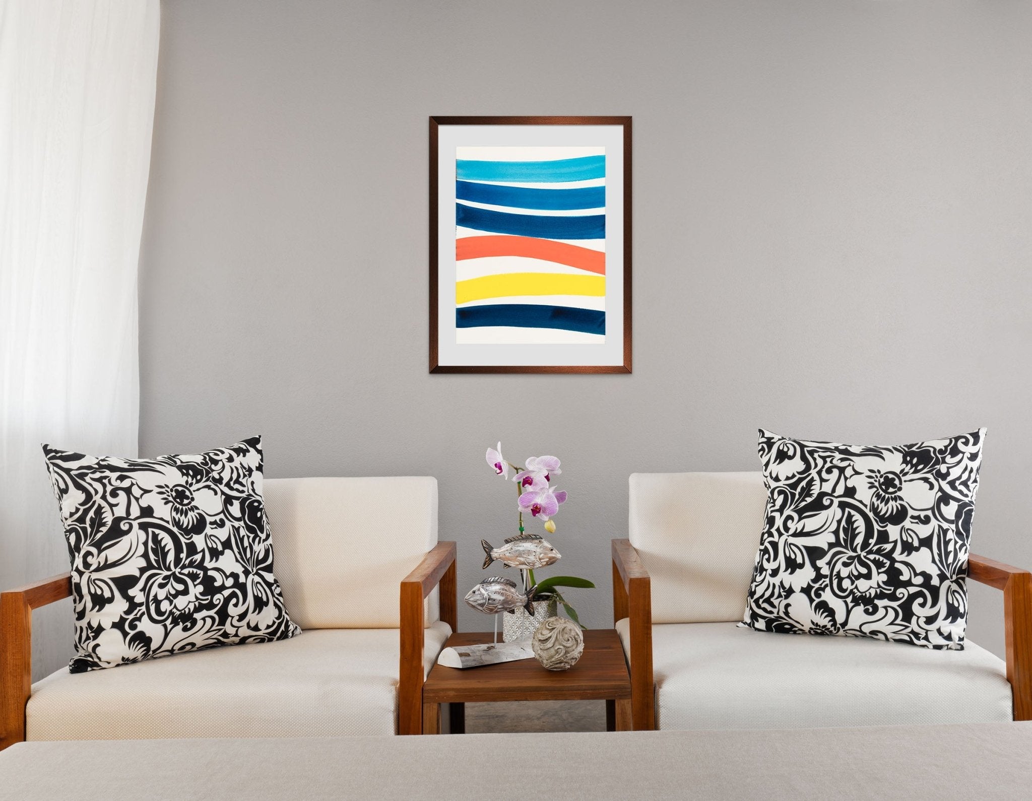 Lift - Kim Uchiyama - Abstract Painting - Ideelart