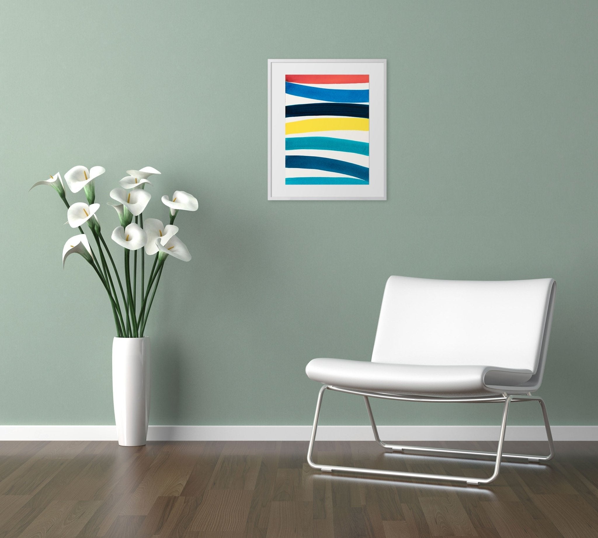 Rise - Kim Uchiyama - Abstract Painting - Ideelart