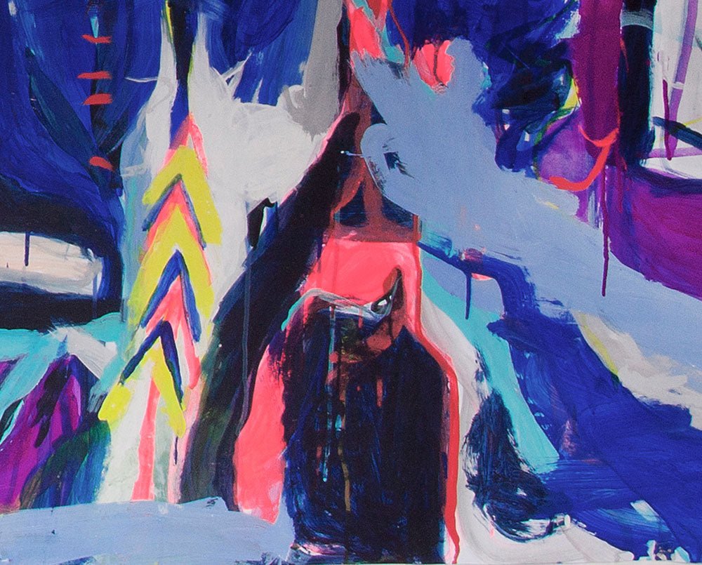 Truly Madly Deeply - Macha Poynder - Abstract Painting - Ideelart