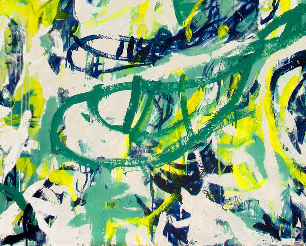 Tales of Japan - Macha Poynder - Abstract Painting - Ideelart