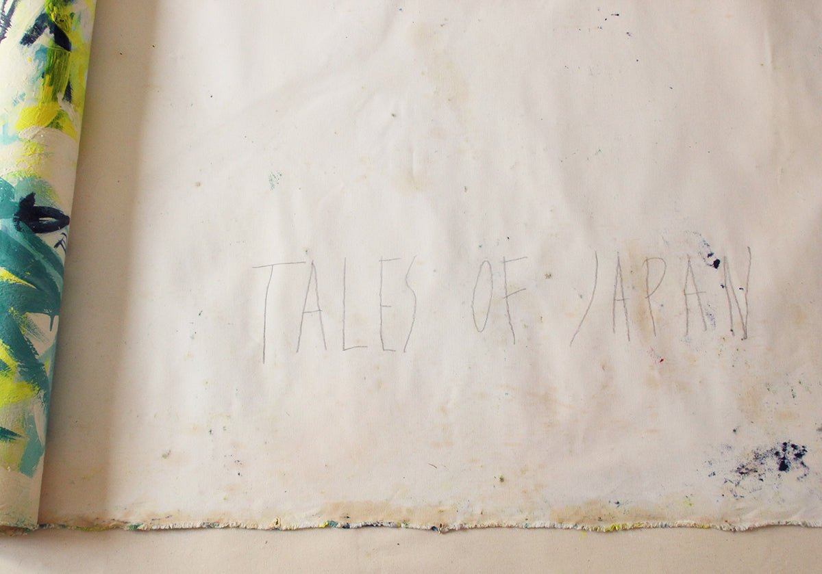 Tales of Japan - Macha Poynder - Abstract Painting - Ideelart