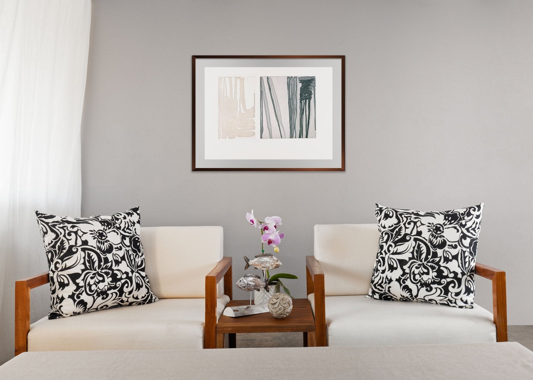 Randy's Reach - Jill Moser - Abstract Prints - Ideelart