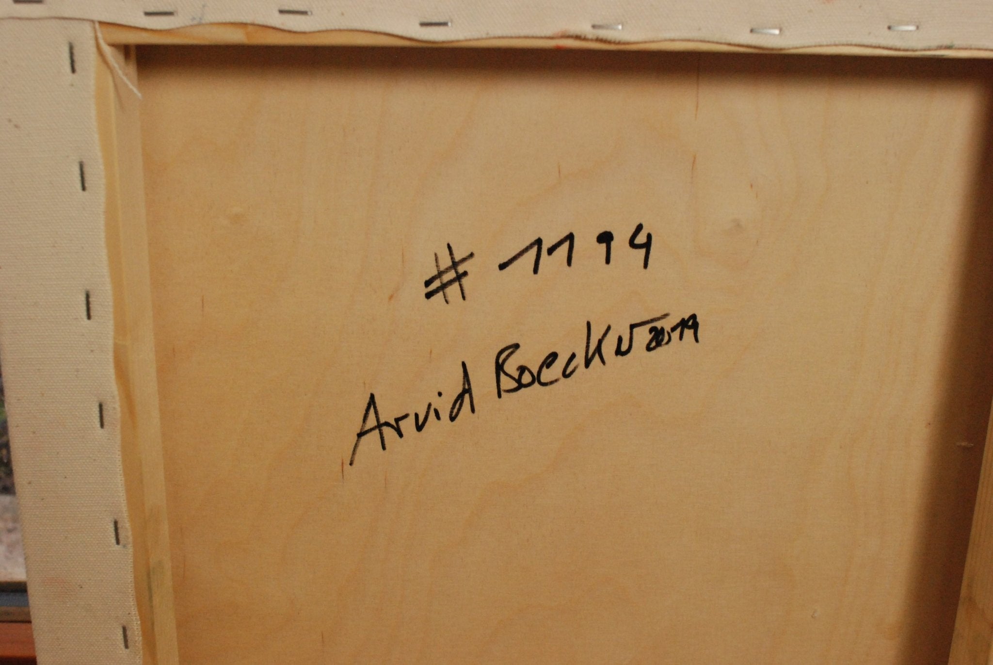 1194 - Arvid Boecker - Abstract Painting - Ideelart