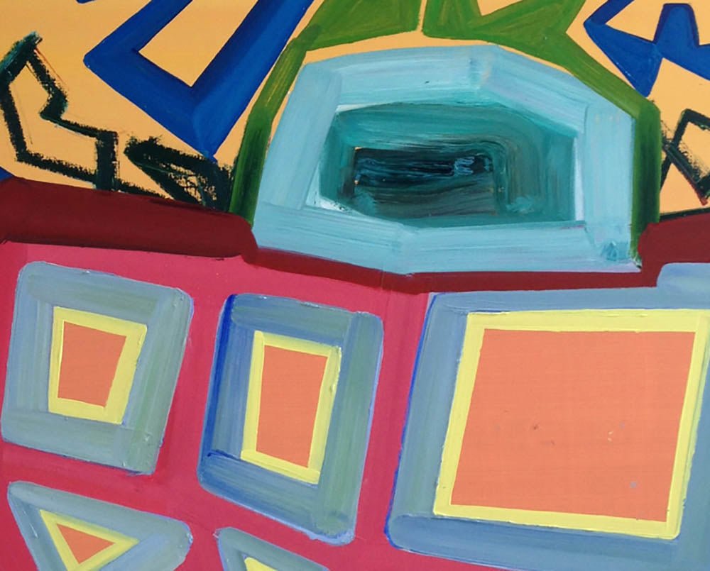 Cuckoo - Ashlynn Browning - Abstract Painting - Ideelart