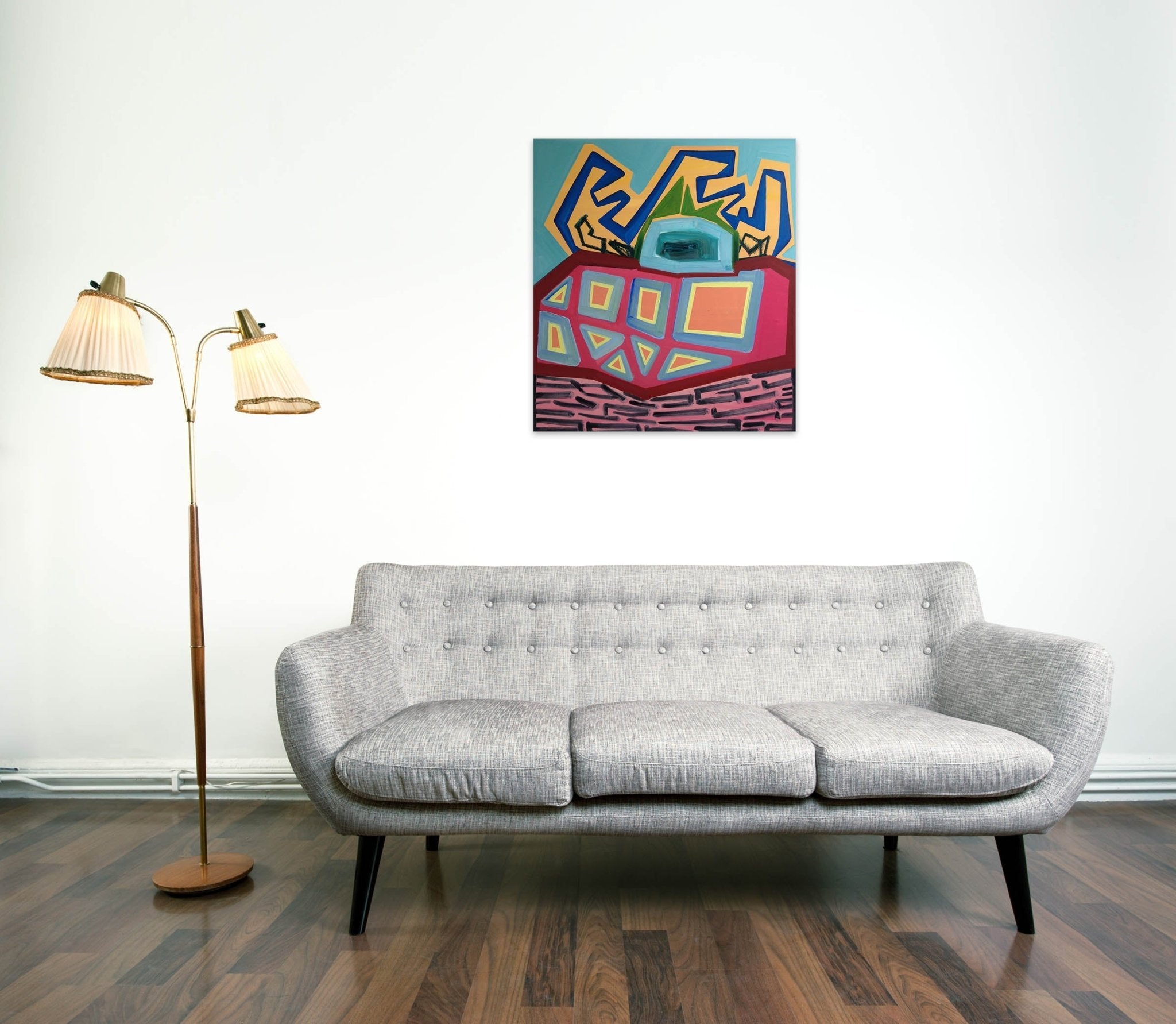 Cuckoo - Ashlynn Browning - Abstract Painting - Ideelart