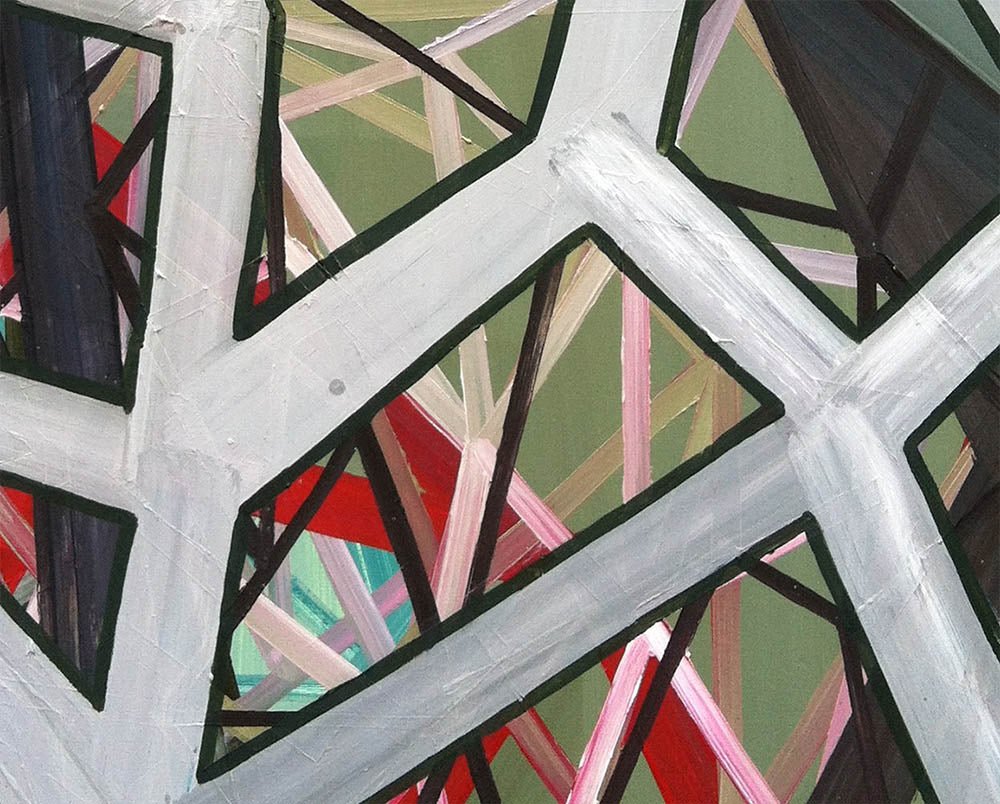 The Loud One at the Party - Ashlynn Browning - Abstract Painting - Ideelart