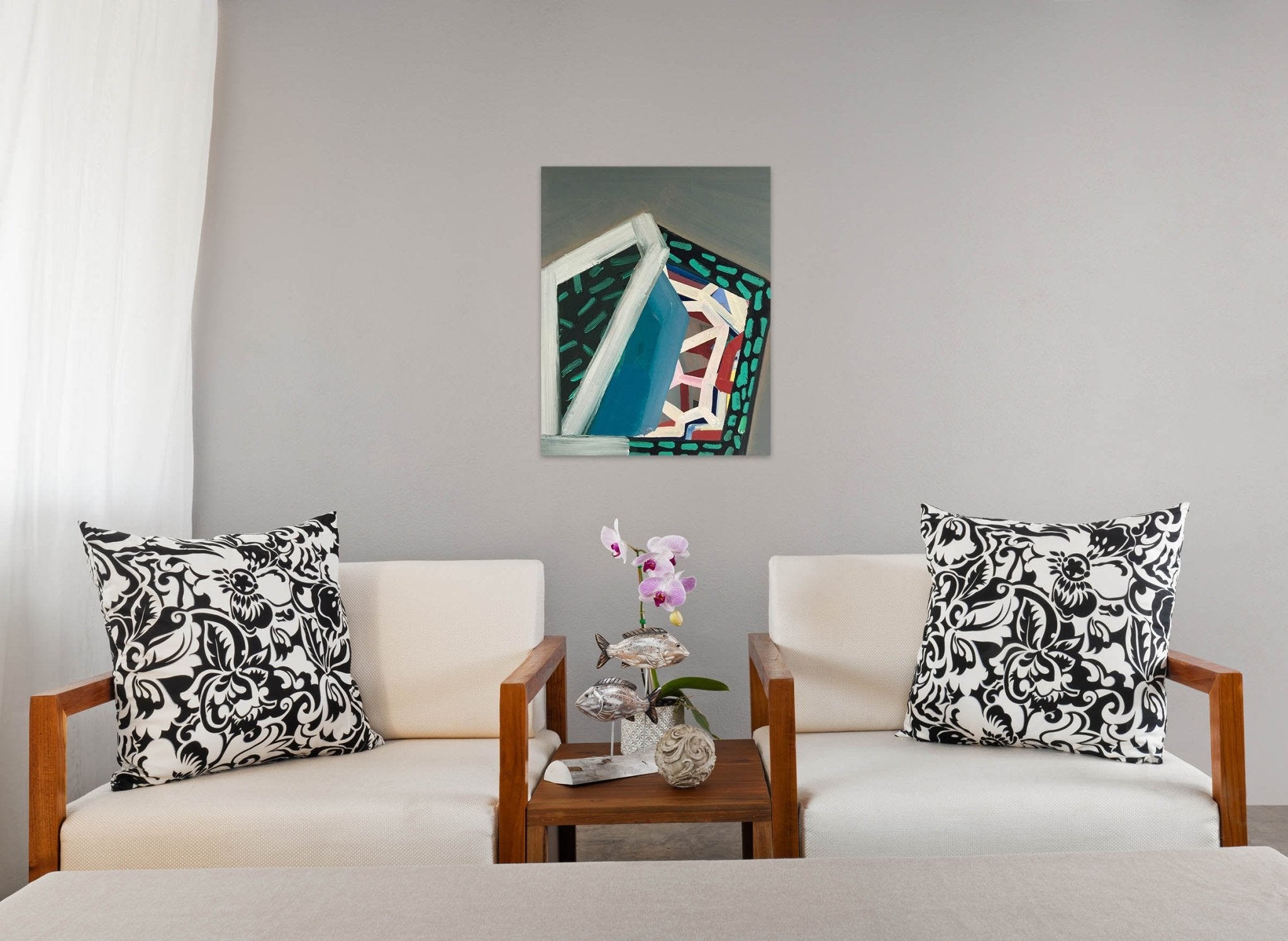 Frenetic - Ashlynn Browning - Abstract Painting - Ideelart