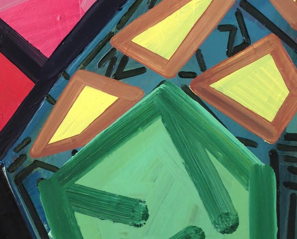 Intersection - Ashlynn Browning - Abstract Painting - Ideelart