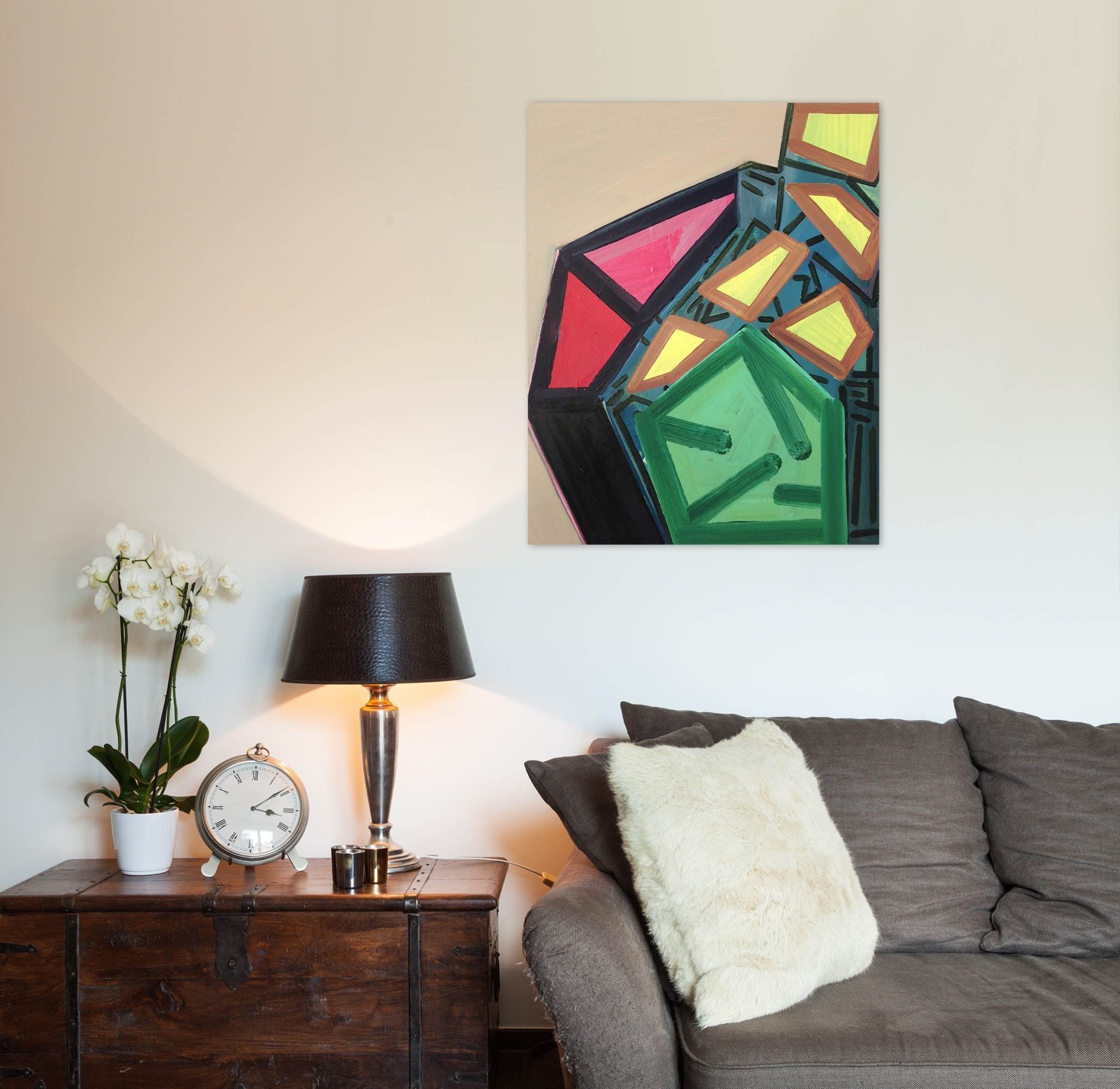 Intersection - Ashlynn Browning - Abstract Painting - Ideelart