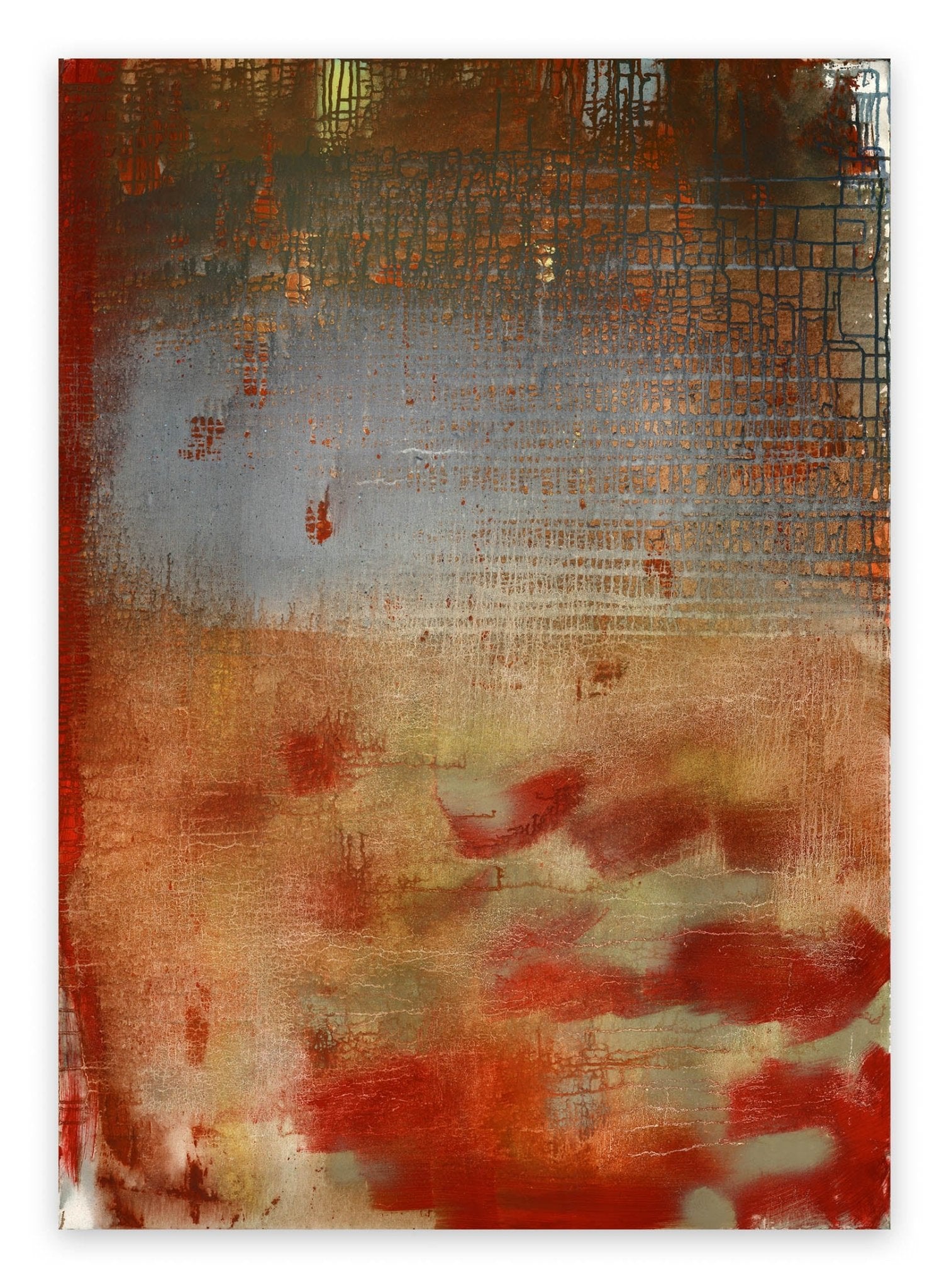 Orquevaux 3 - Yari Ostovany - Abstract Painting - Ideelart