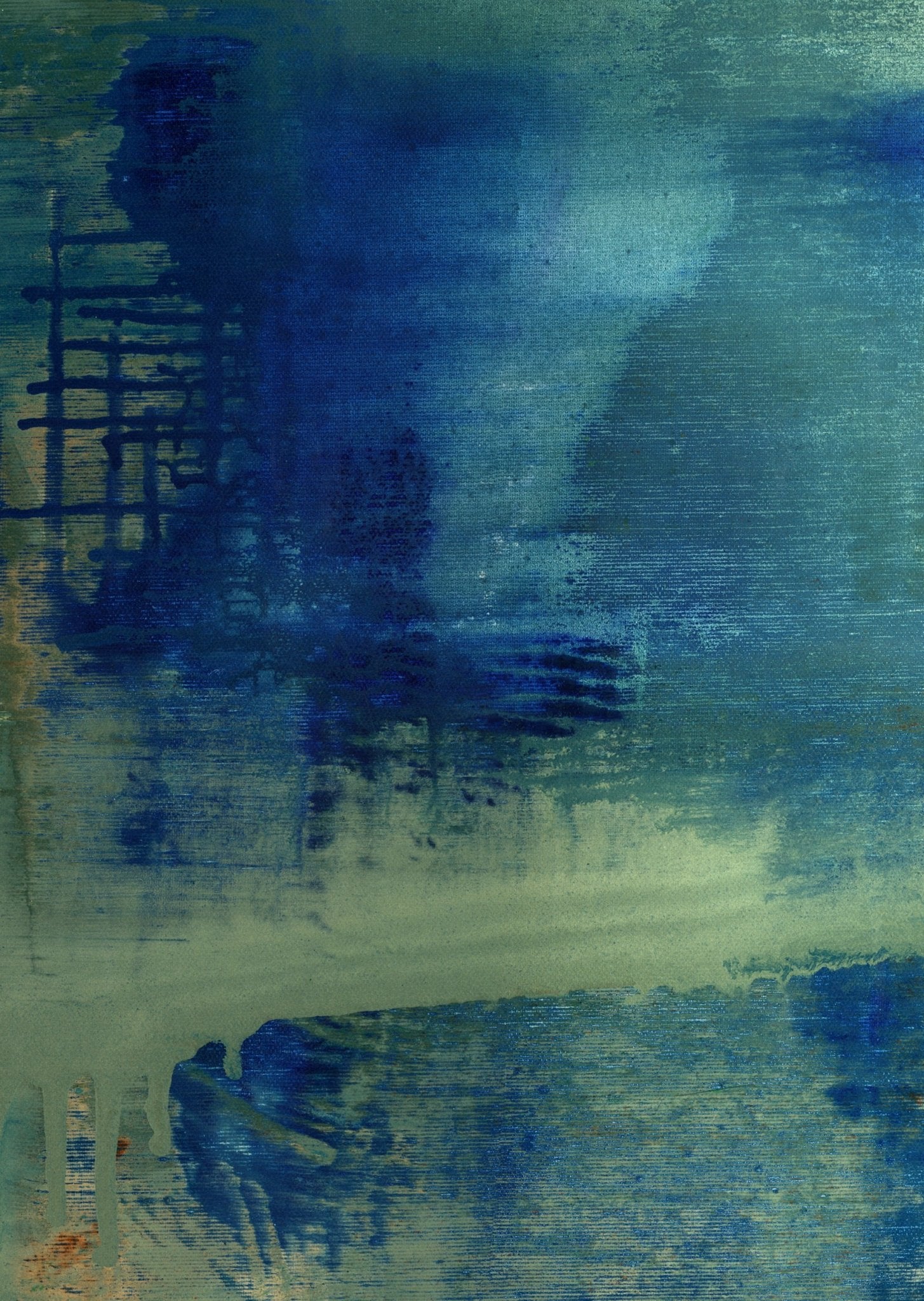 Orquevaux 14 - Yari Ostovany - Abstract Painting - Ideelart