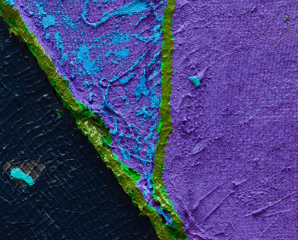 Space Echo - Anthony Frost - Abstract Painting - Ideelart