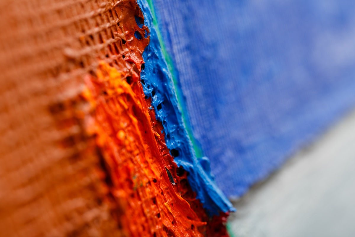 Blue Jeans and Moonbeams - Anthony Frost - Abstract Painting - Ideelart