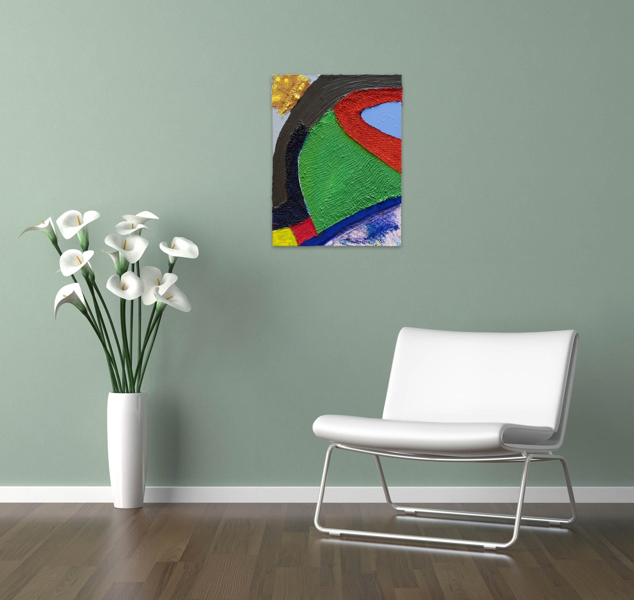 Crow Hoof II - Anthony Frost - Abstract Painting - Ideelart