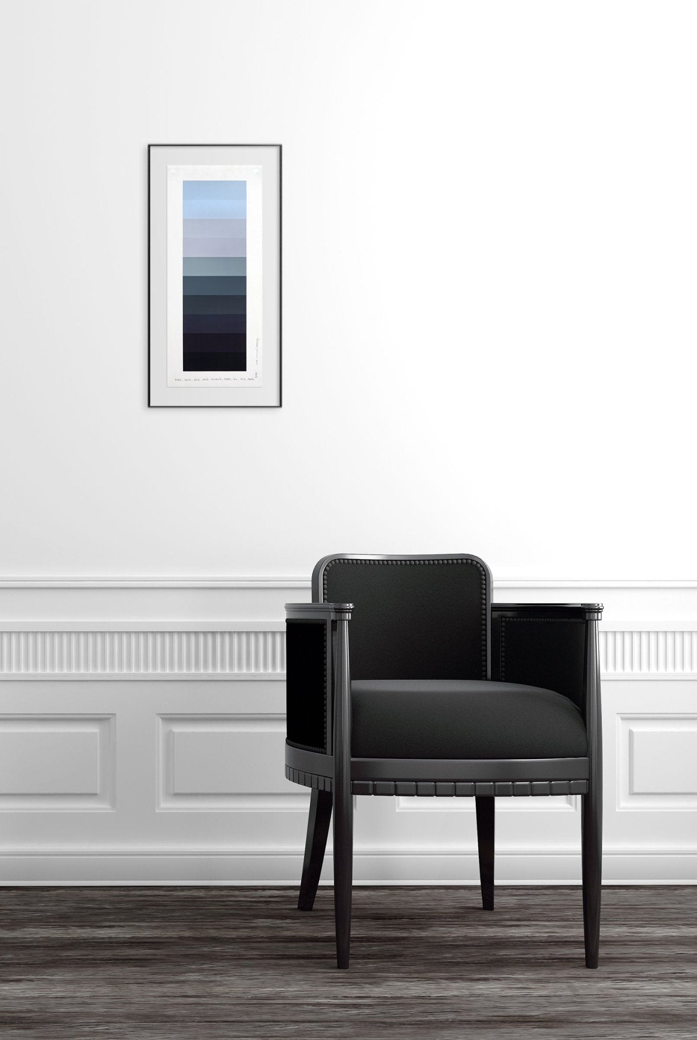 Emotional color chart 092 - Kyong Lee - Abstract Painting - Ideelart