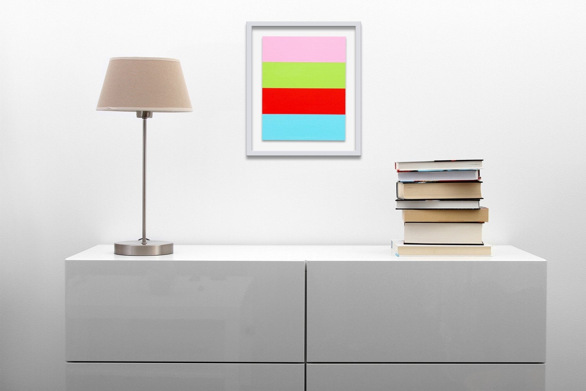 W4 - Brent Hallard - Abstract Painting - Ideelart