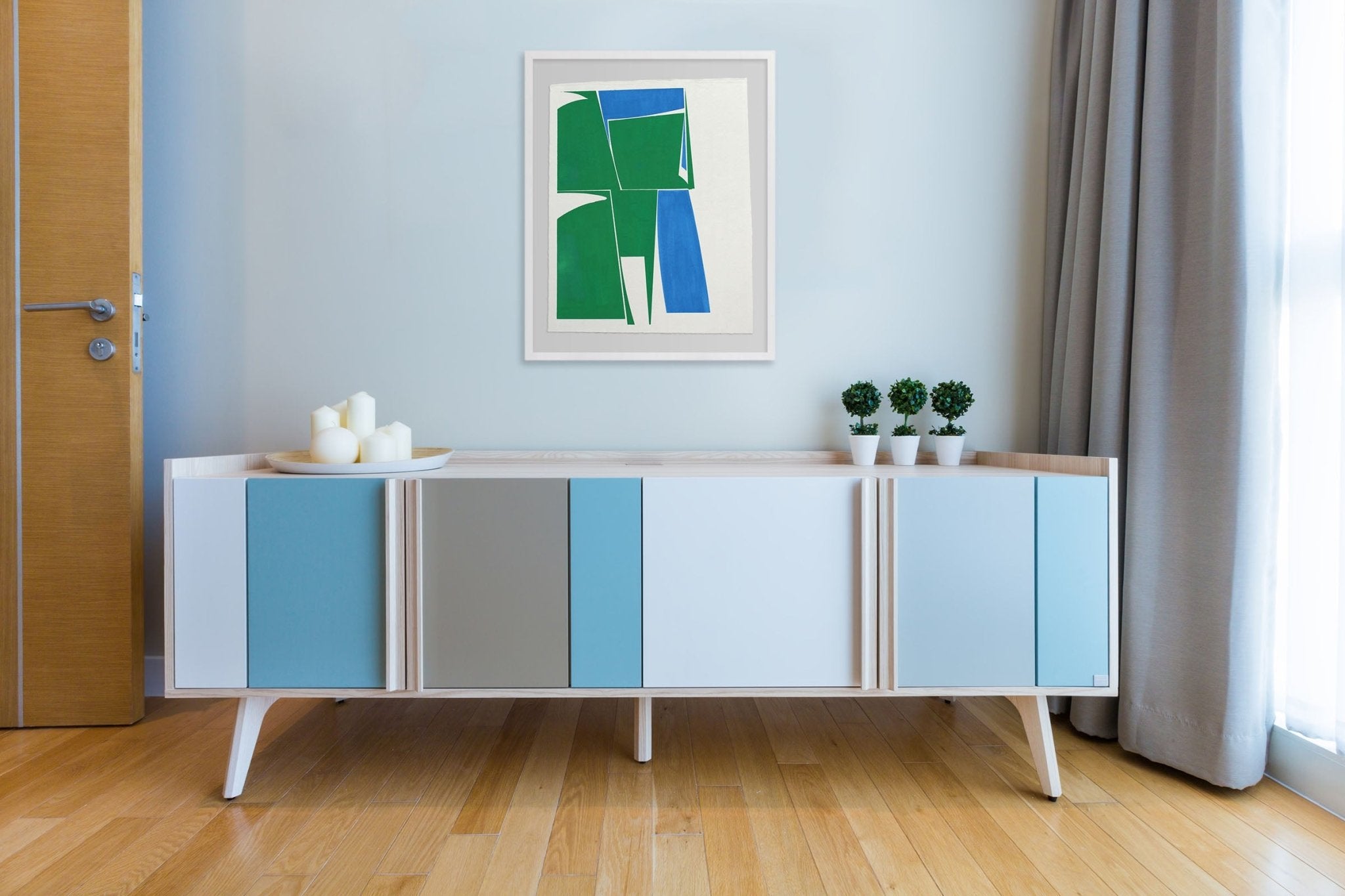 BG2 30 - Joanne Freeman - Abstract Painting - Ideelart