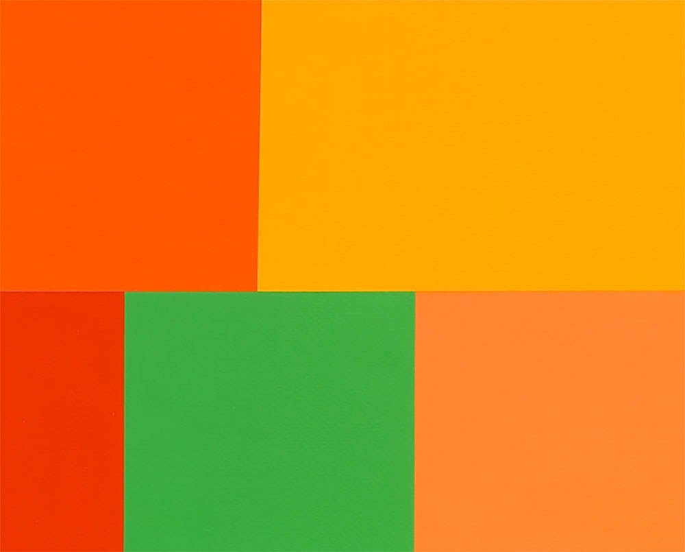 Test Pattern 3 (Citric) - Tom McGlynn - Abstract Painting - Ideelart