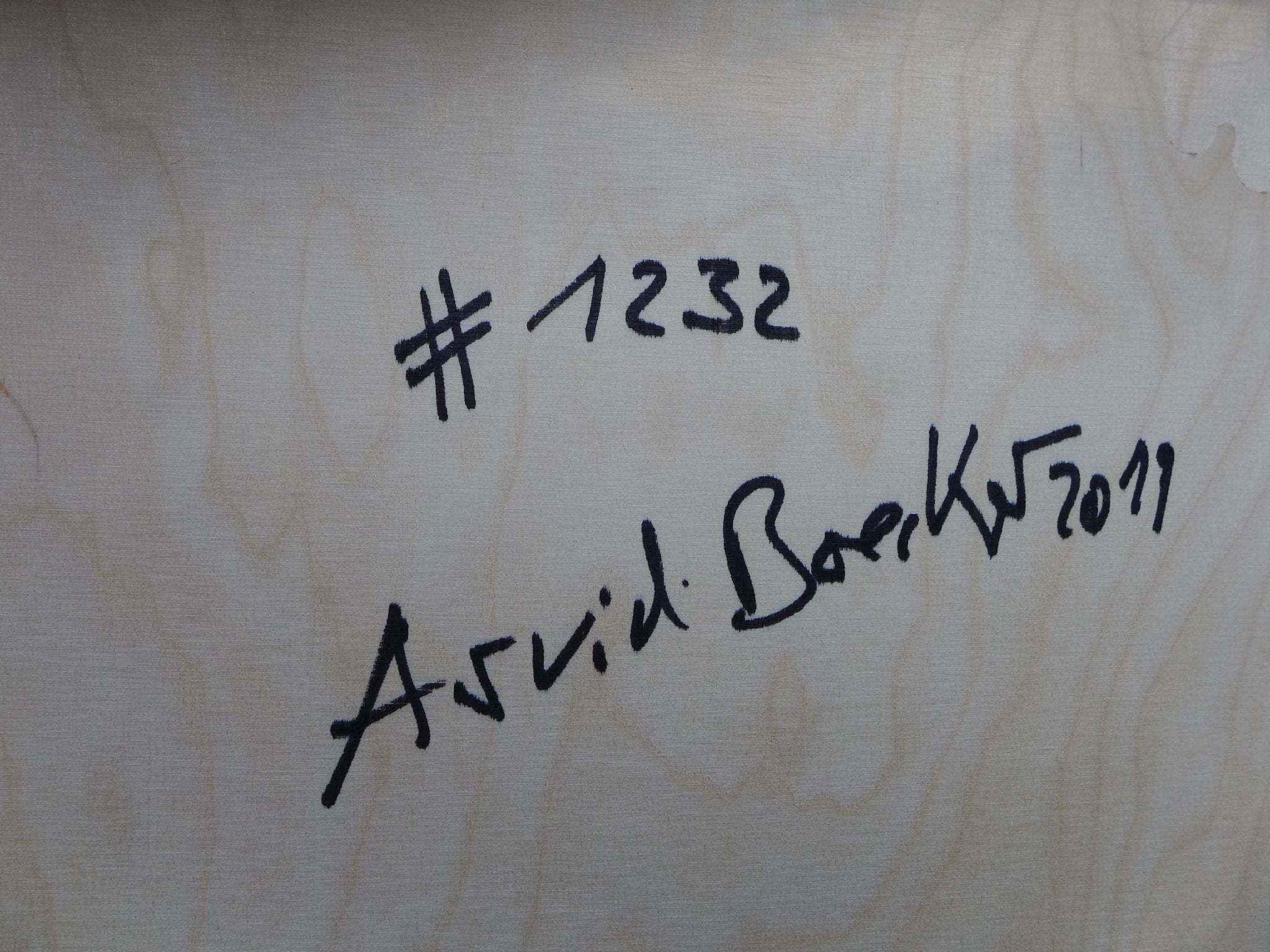 1232 - Arvid Boecker - Abstract Painting - Ideelart