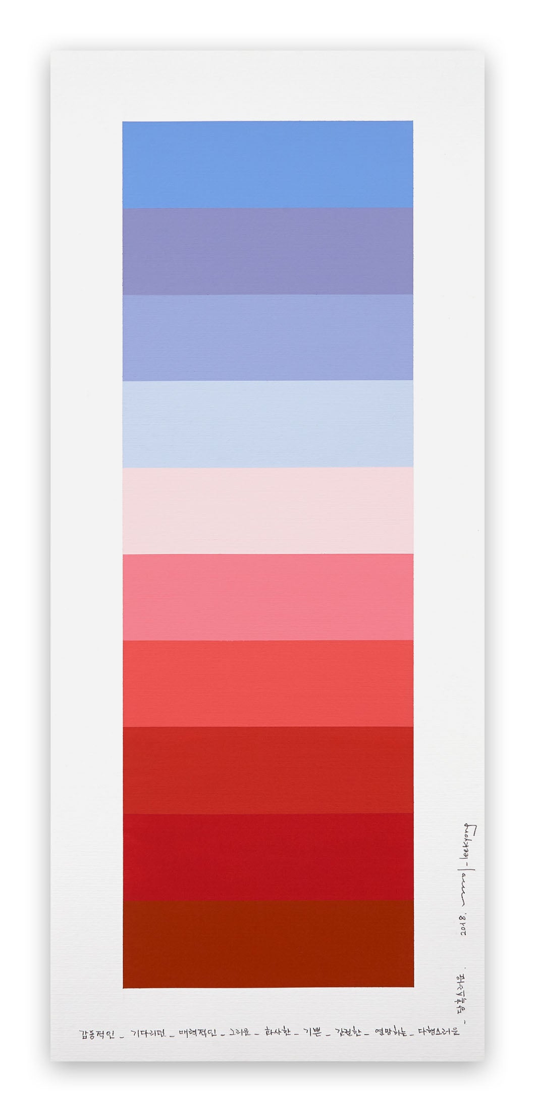 Emotional Color Chart 101