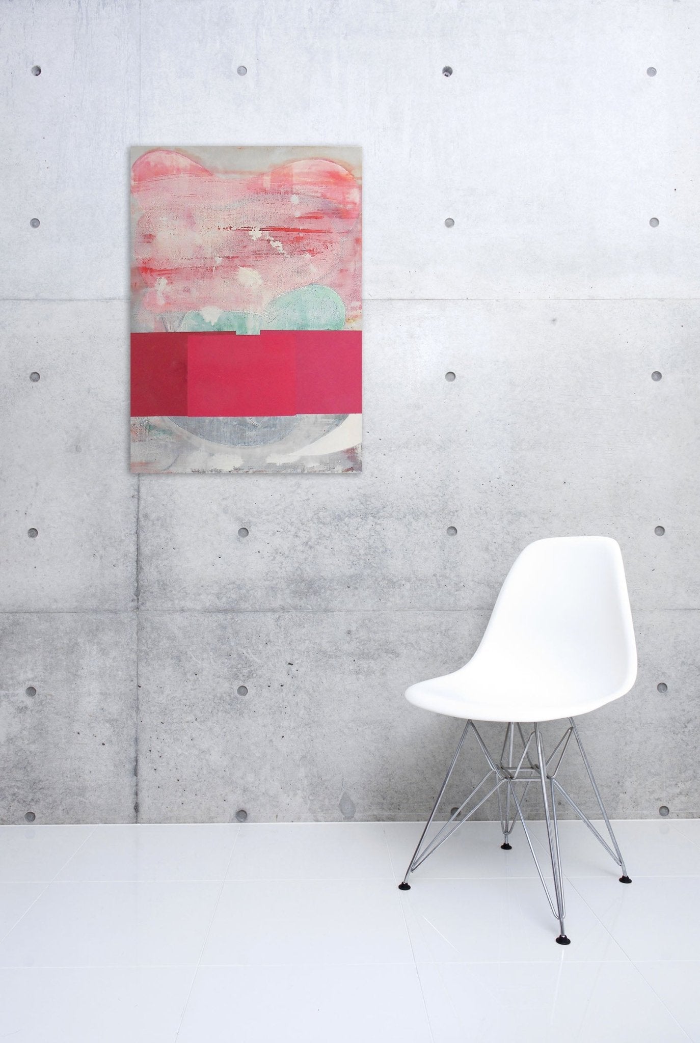 Untitled - OL3.17 - Jean Feinberg - Abstract Painting - Ideelart