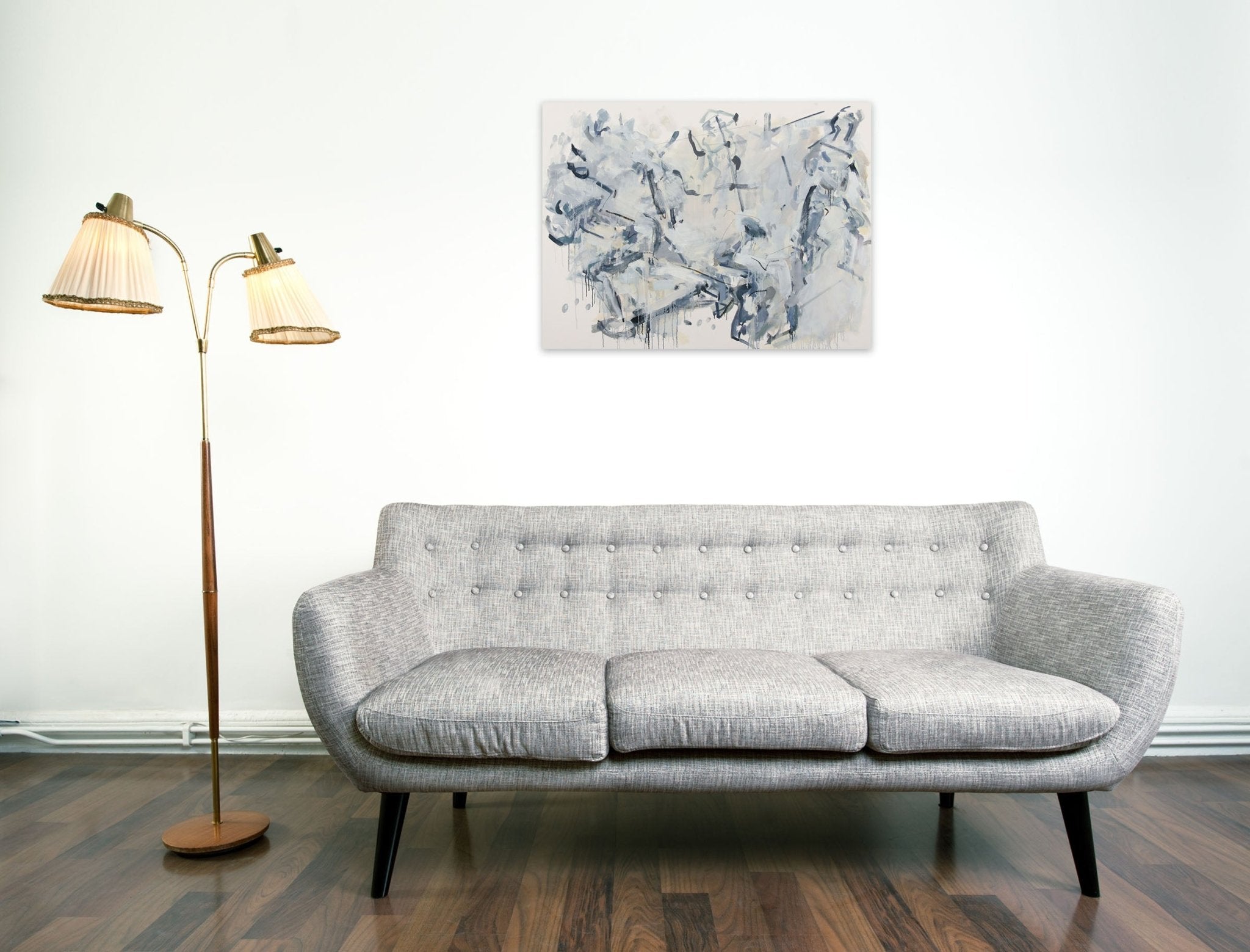 Gathering - Gina Werfel - Abstract Painting - Ideelart