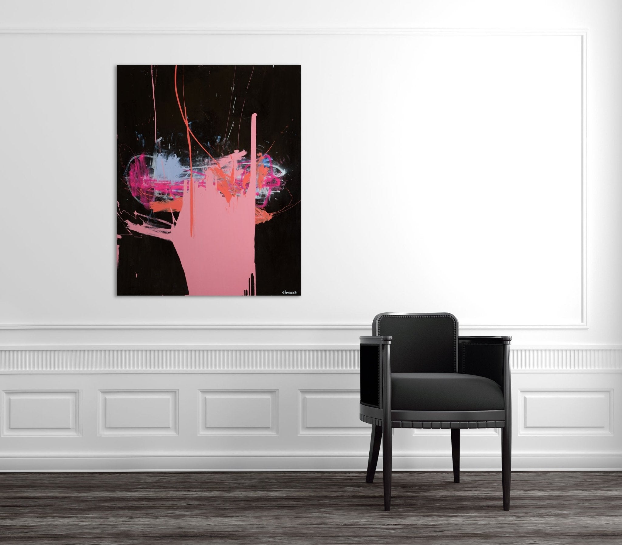 Gravity Drops - Tommaso Fattovich - Abstract Painting - Ideelart