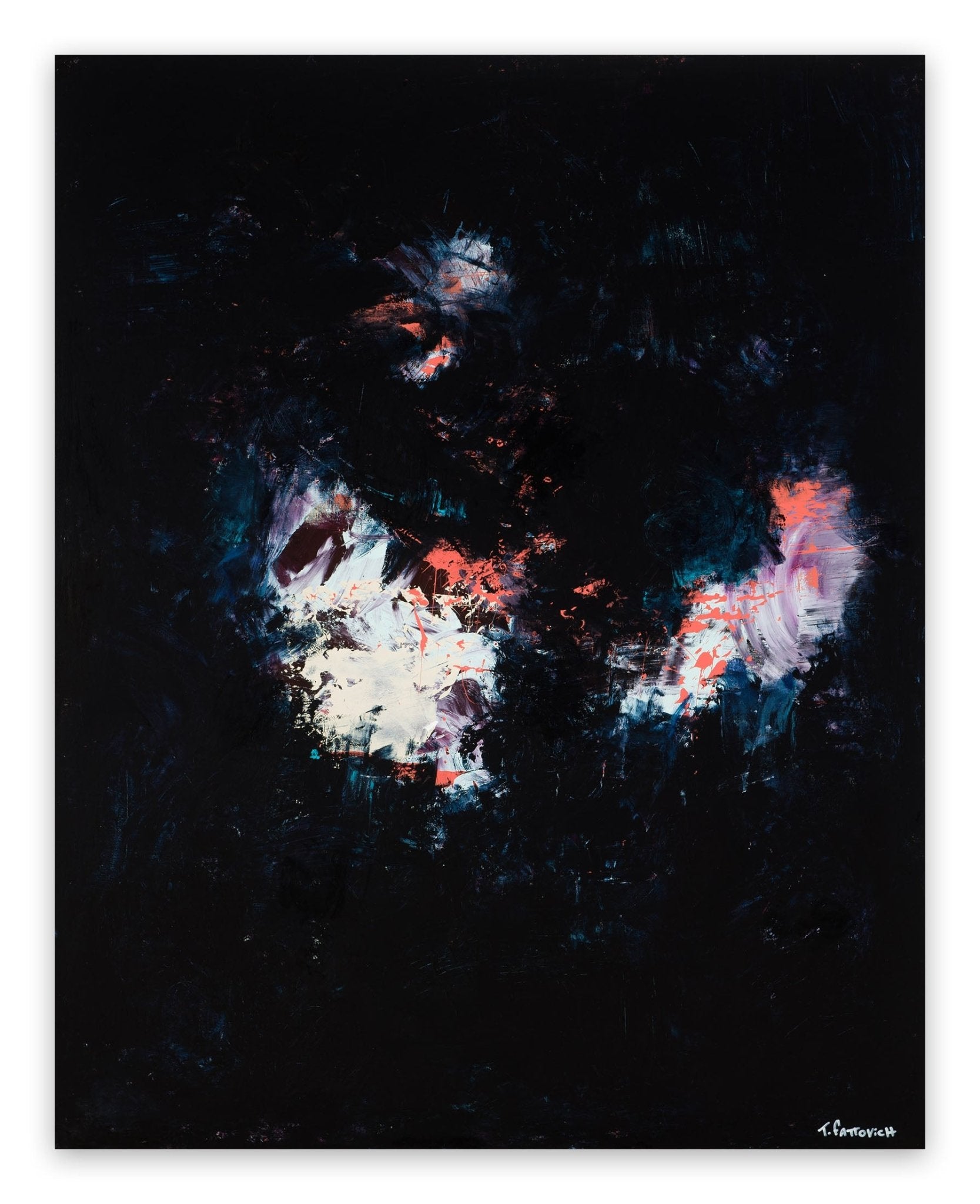 Wellenreiter - Tommaso Fattovich - Abstract Painting - Ideelart