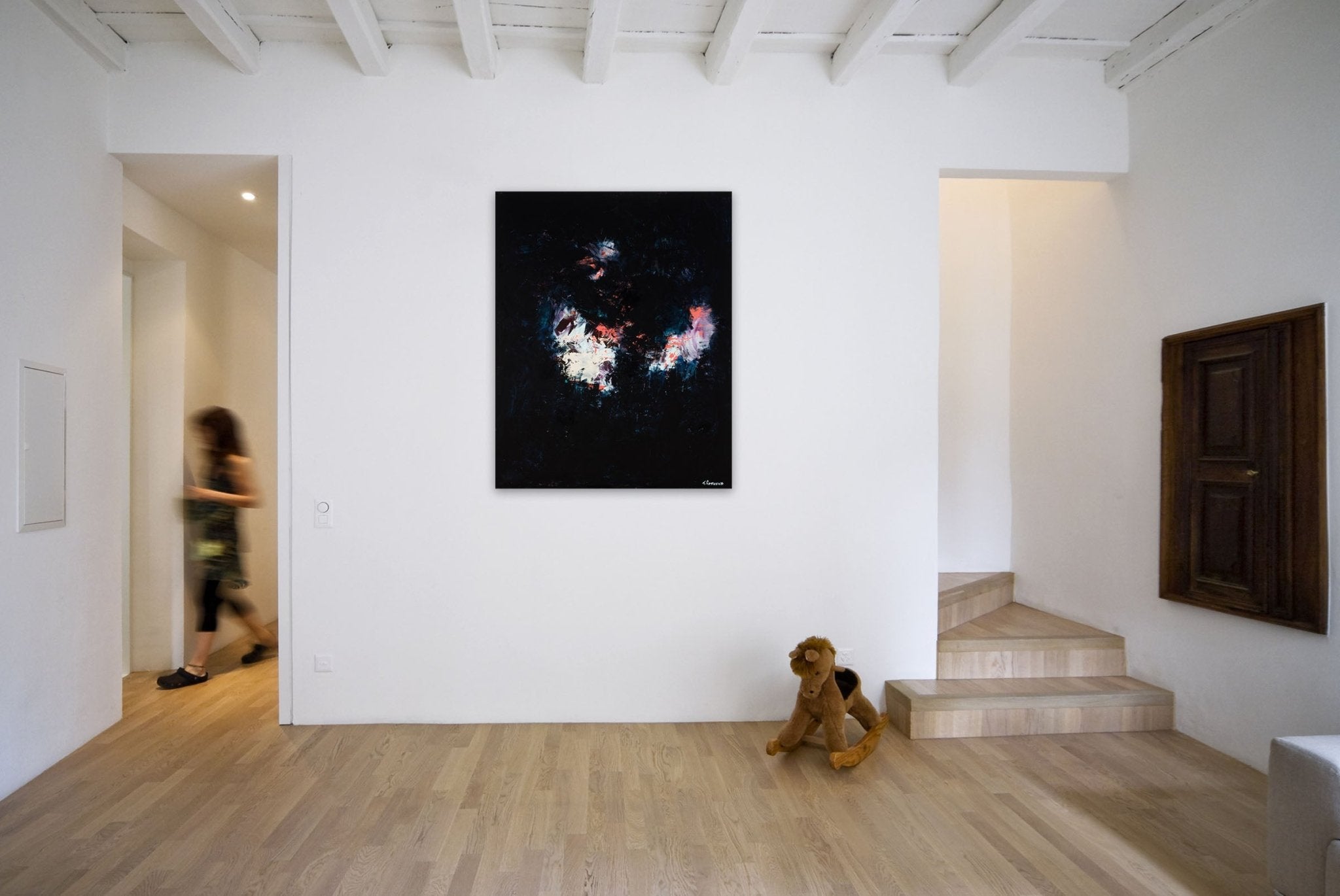 Wellenreiter - Tommaso Fattovich - Abstract Painting - Ideelart