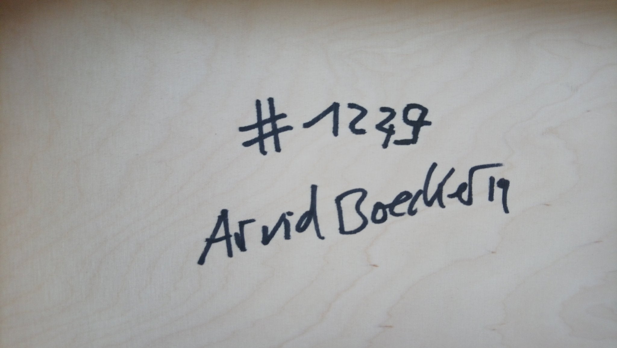 1249 - Arvid Boecker - Abstract Painting - Ideelart