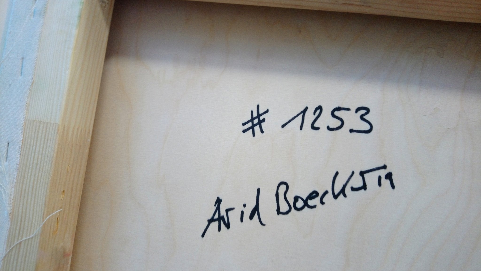 1253 - Arvid Boecker - Abstract Painting - Ideelart