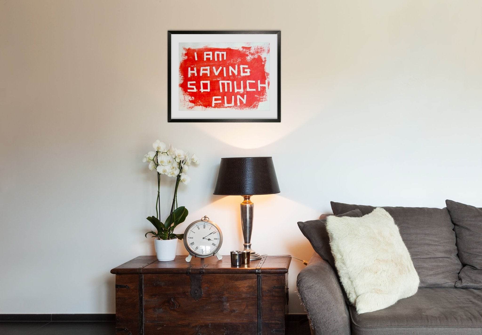 A12 - I am having so much fun - Daniel Göttin - Abstract Painting - Ideelart