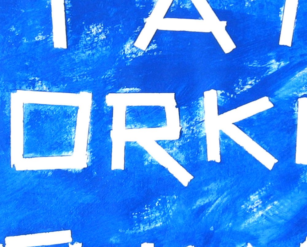 A15 - I am working so hard - Daniel Göttin - Abstract Painting - Ideelart