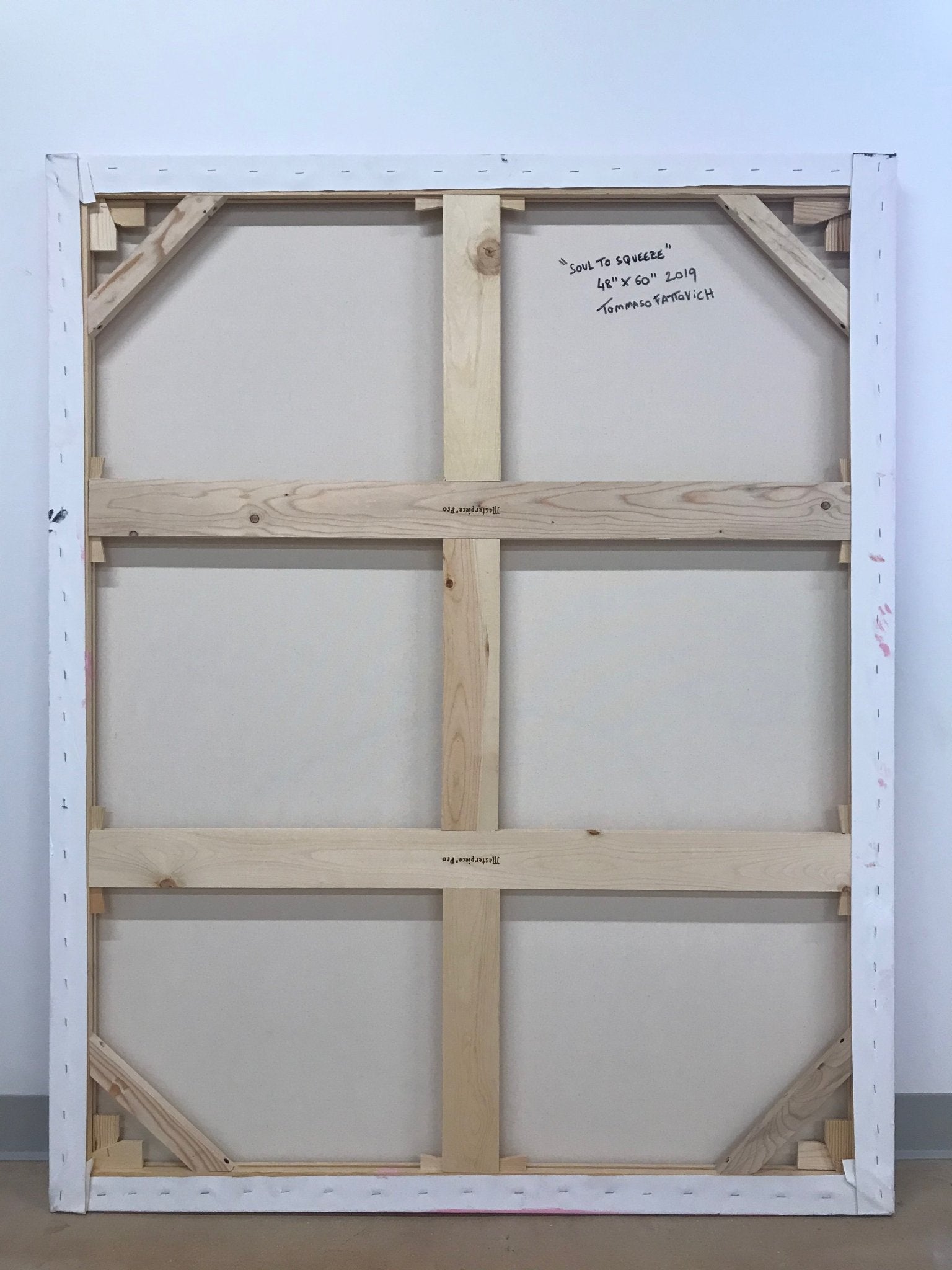 Soul to Squeeze - Tommaso Fattovich - Abstract Painting - Ideelart