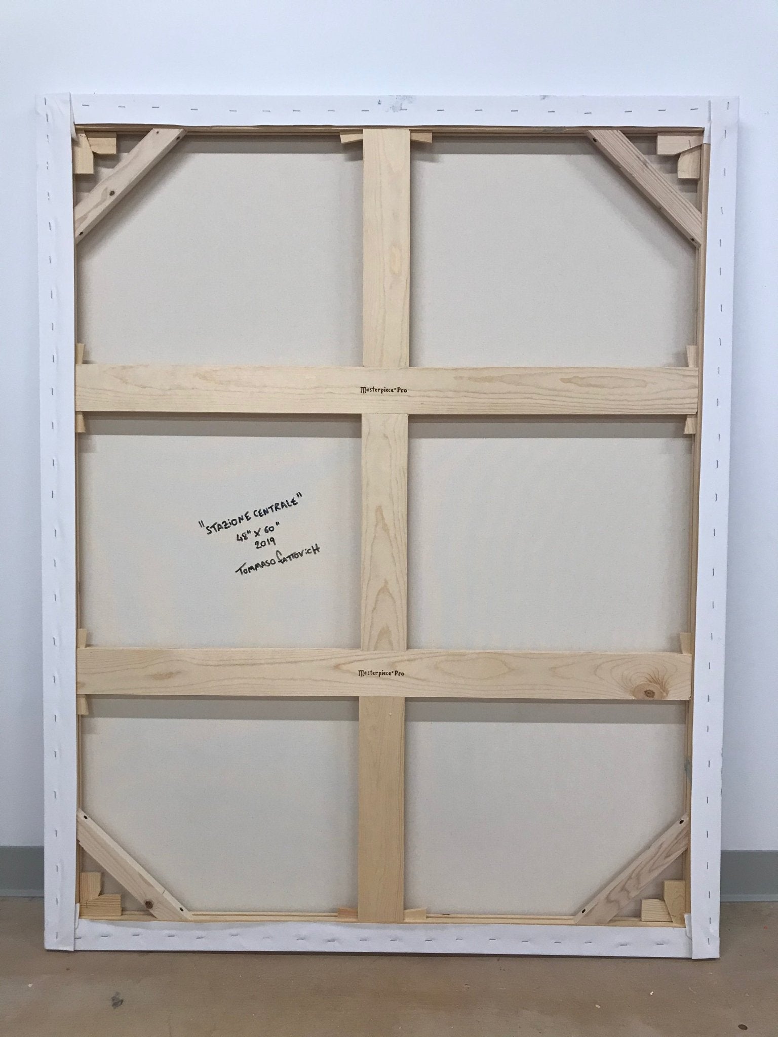 Stazione Centrale - Tommaso Fattovich - Abstract Painting - Ideelart