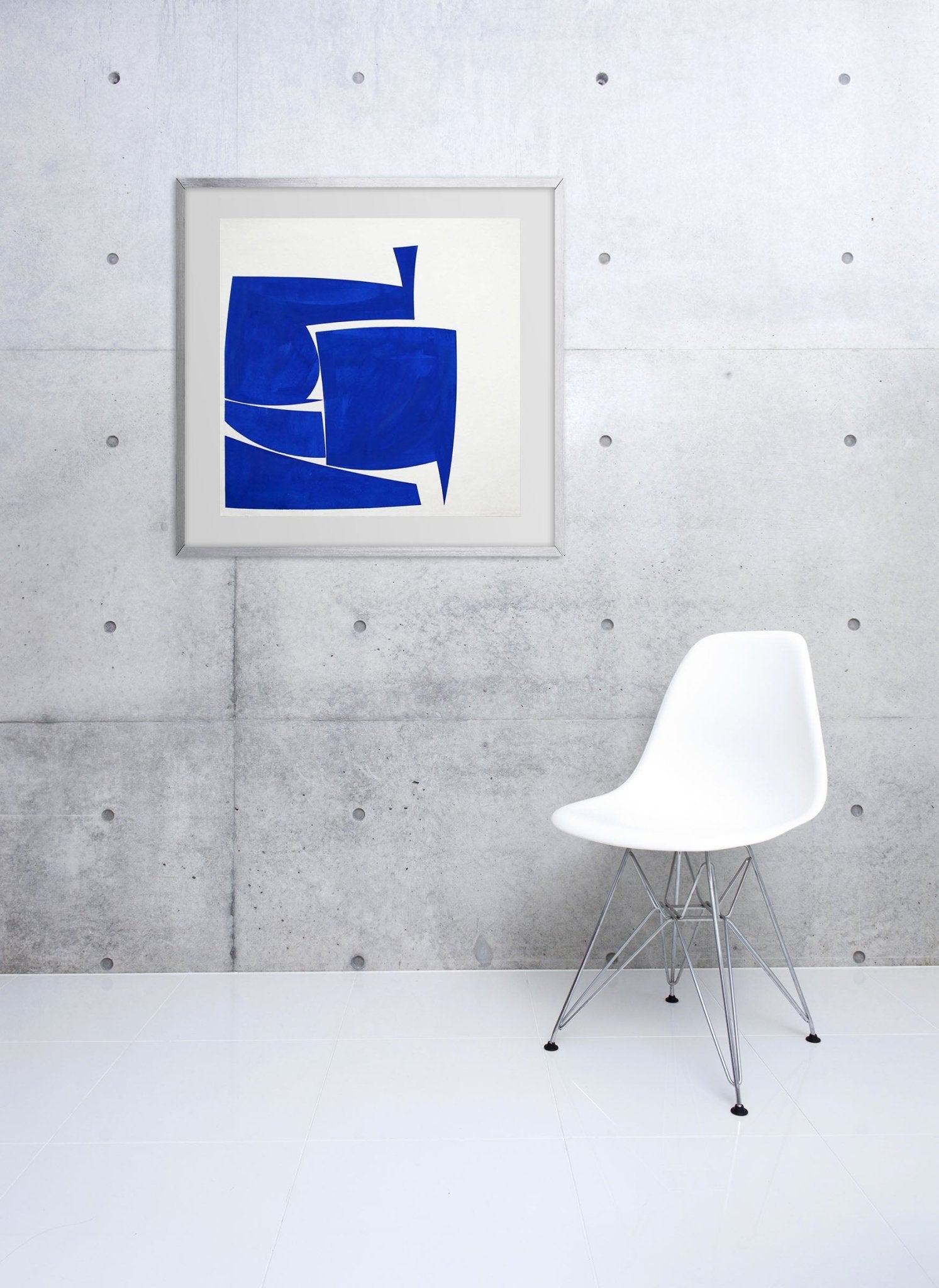 Covers 24 Blue A Summer - Joanne Freeman - Abstract Painting - Ideelart