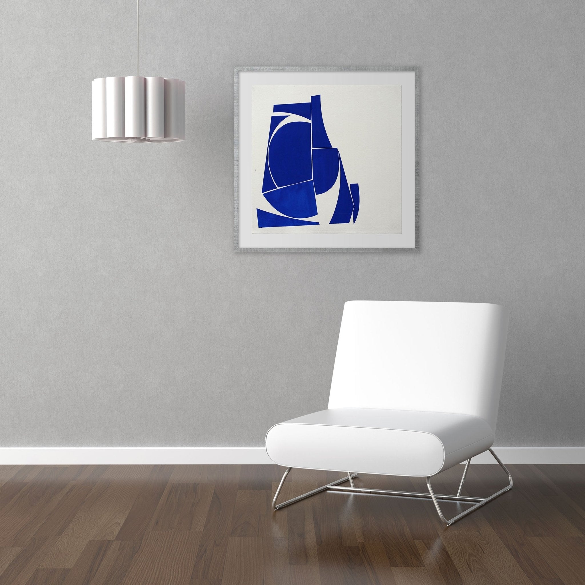 Covers 24 Blue D Summer - Joanne Freeman - Abstract Painting - Ideelart