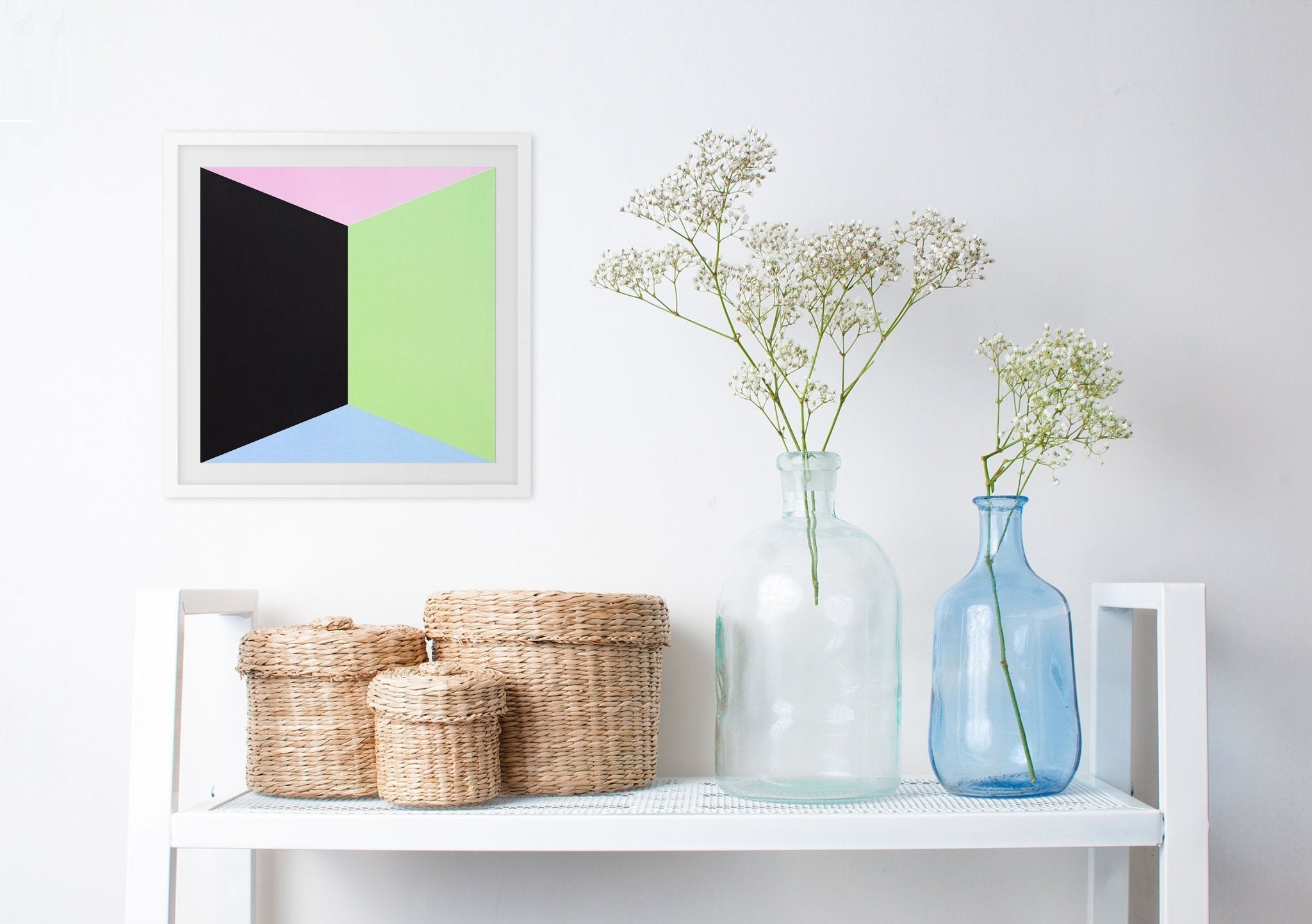 Box II - Brent Hallard - Abstract Painting - Ideelart