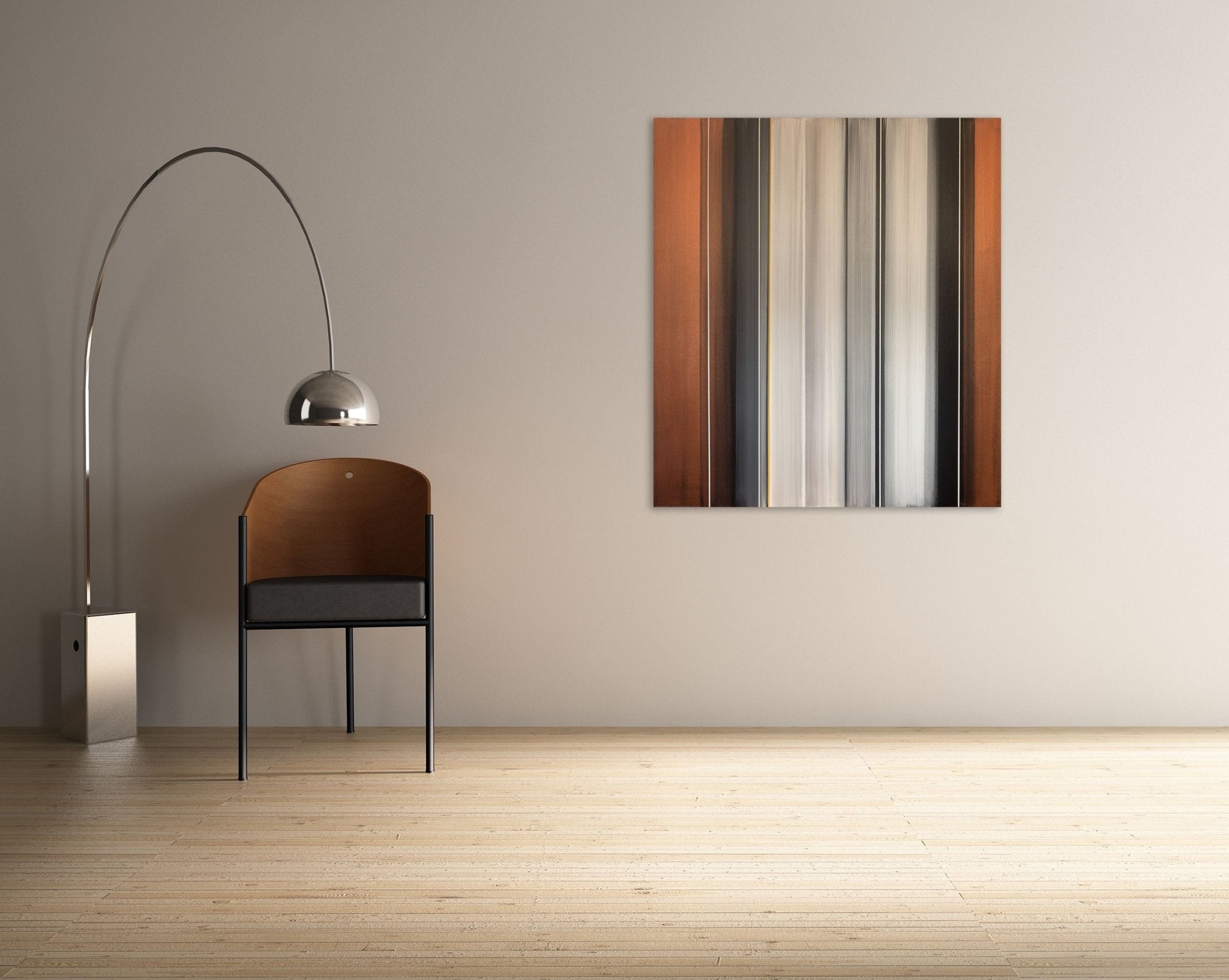 The Old World - Matthew Langley - Abstract Painting - Ideelart