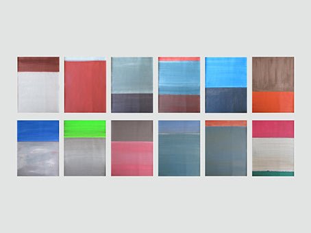 Untitled 1 - 12 2017 - Daniel Göttin - Abstract Painting - Ideelart