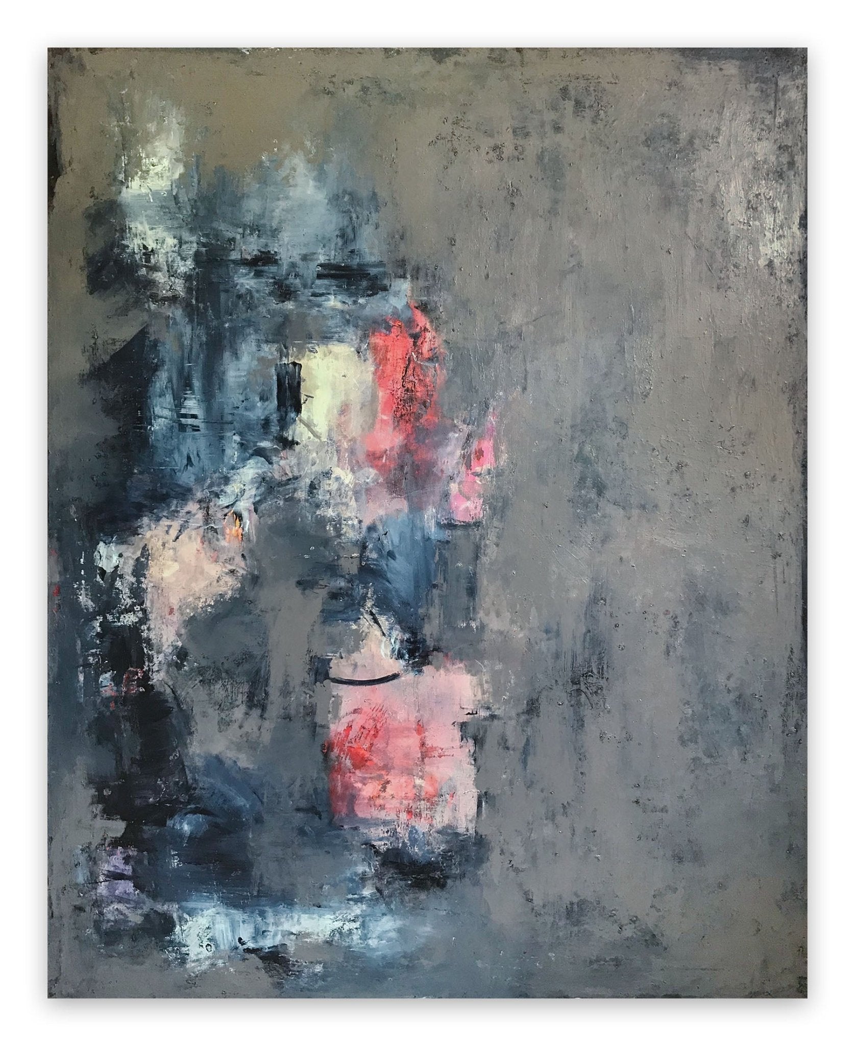 Overthrow - Tommaso Fattovich - Abstract Painting - Ideelart