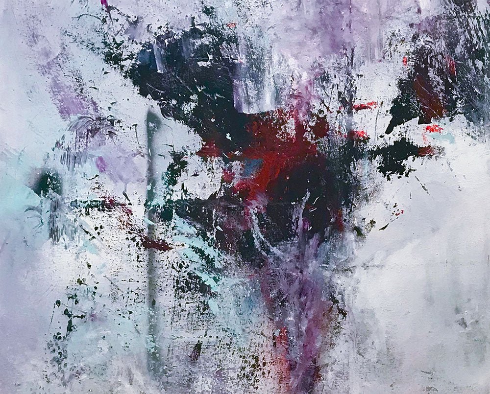 Phoenix - Tommaso Fattovich - Abstract Painting - Ideelart