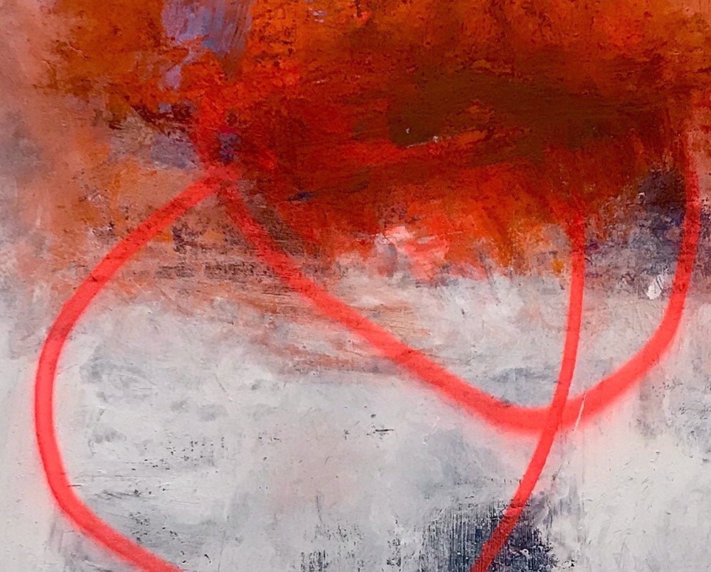 All In Your Head - Tommaso Fattovich - Abstract Painting - Ideelart