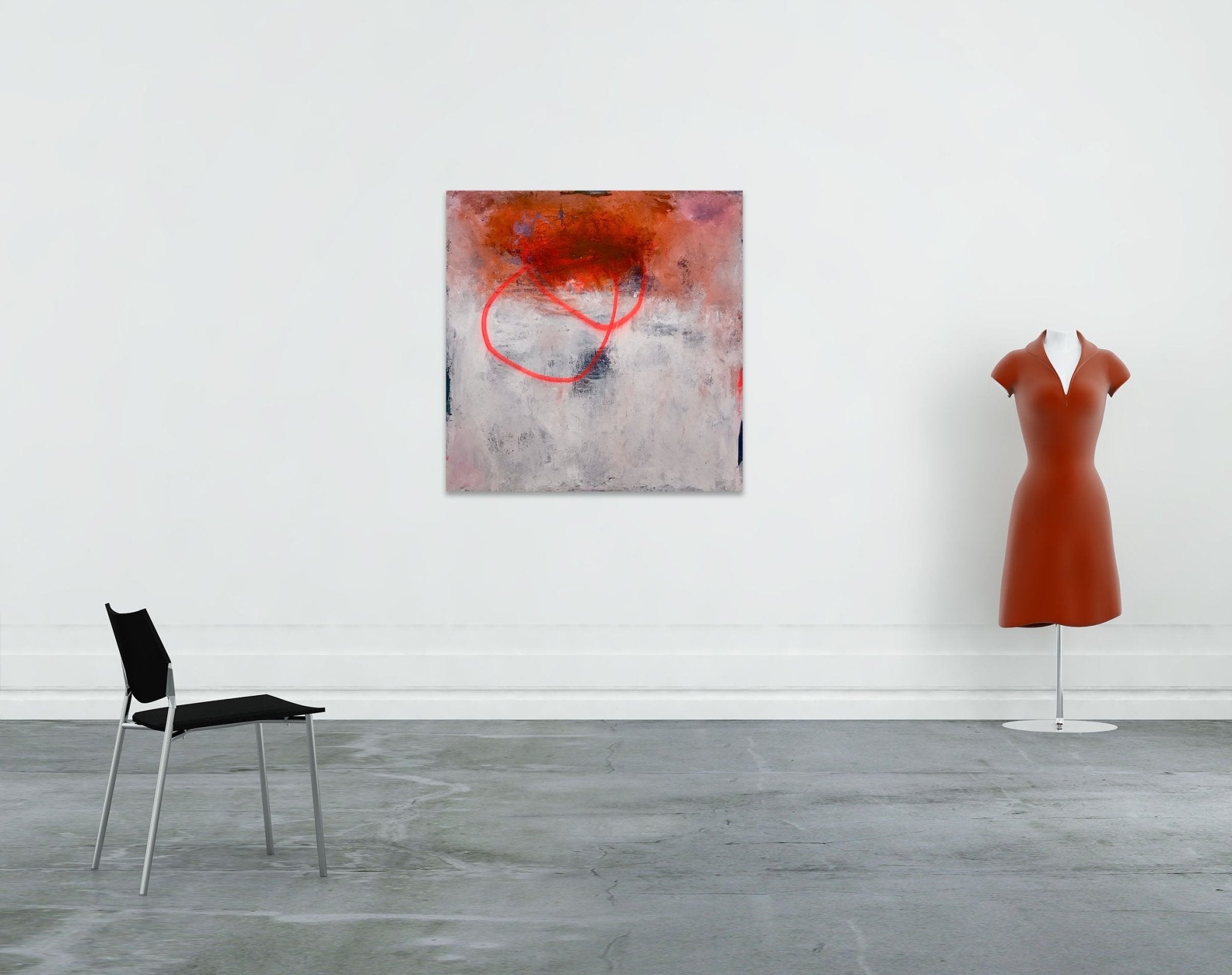 All In Your Head - Tommaso Fattovich - Abstract Painting - Ideelart