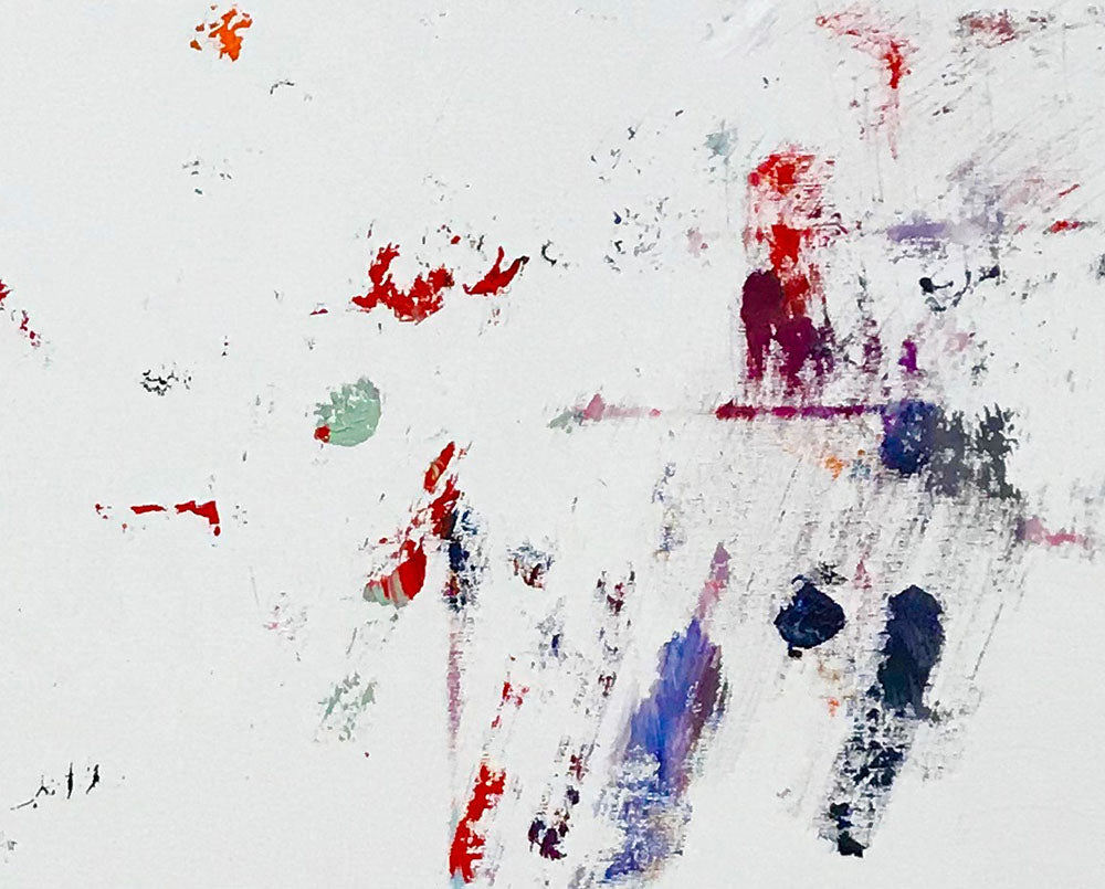 Off the Grid - Tommaso Fattovich - Abstract Painting - Ideelart