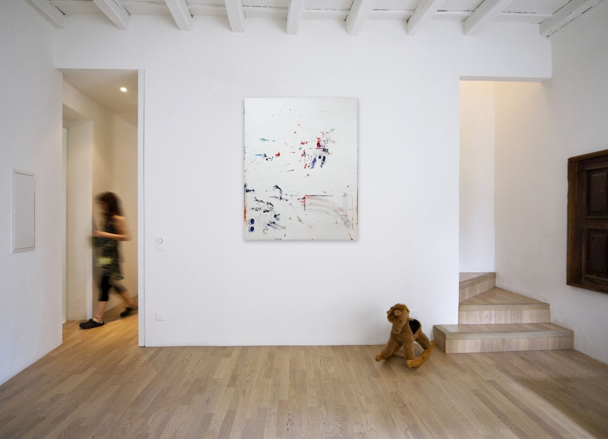 Off the Grid - Tommaso Fattovich - Abstract Painting - Ideelart