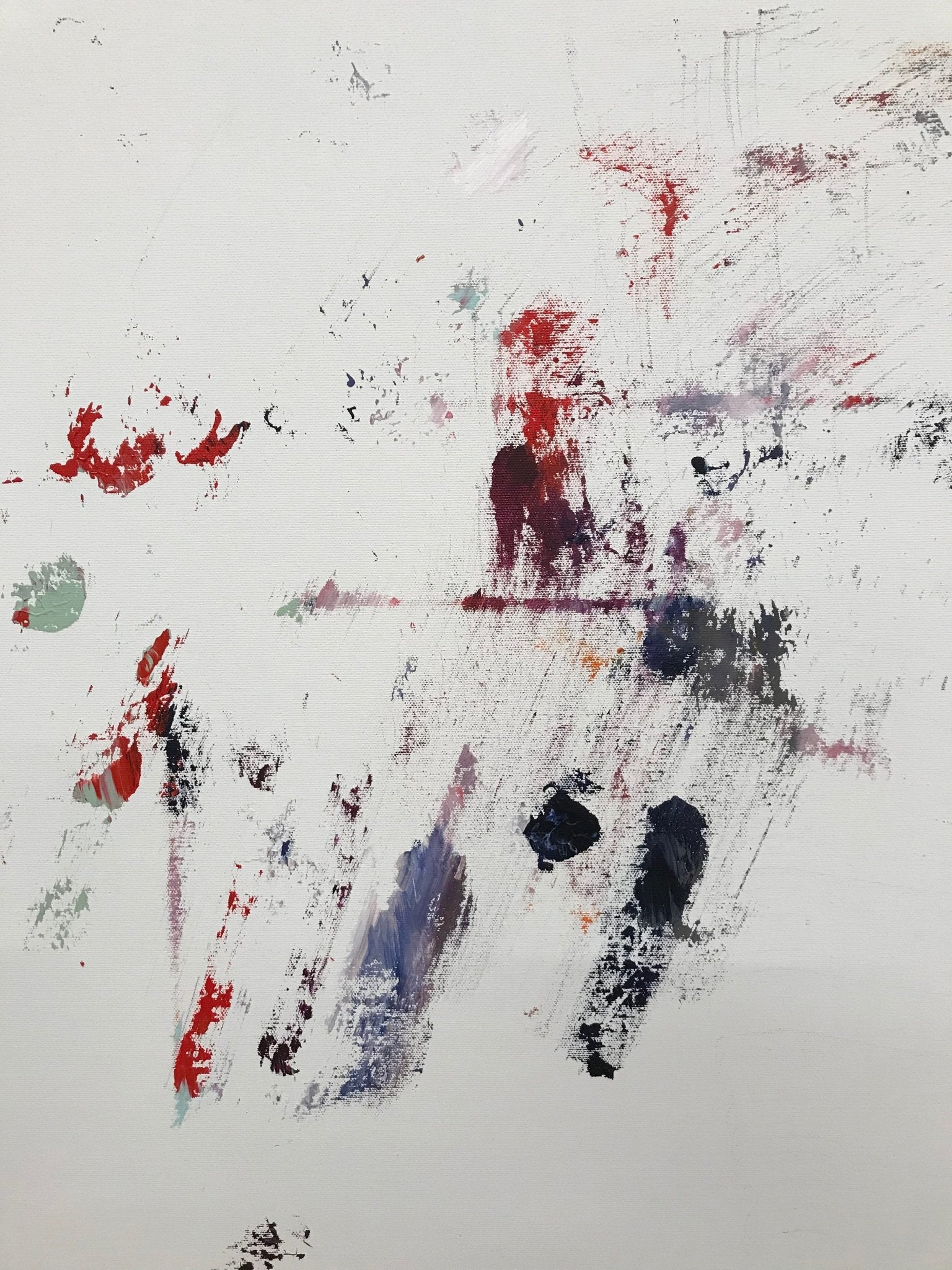 Off the Grid - Tommaso Fattovich - Abstract Painting - Ideelart