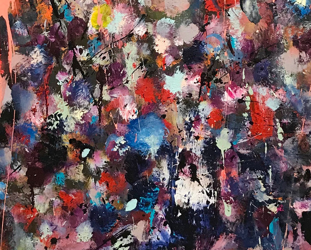 Banquet - Tommaso Fattovich - Abstract Painting - Ideelart