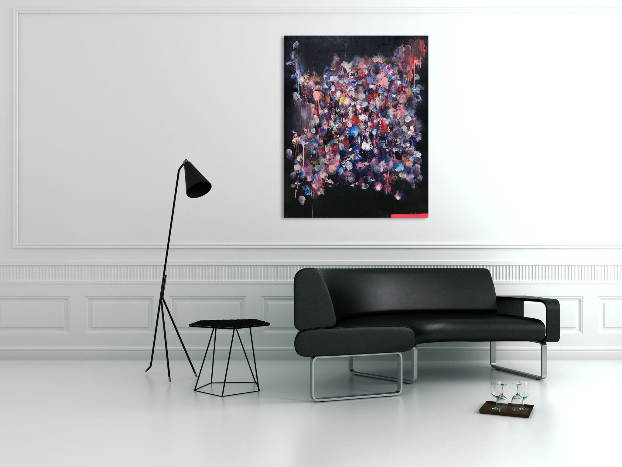 Banquet - Tommaso Fattovich - Abstract Painting - Ideelart