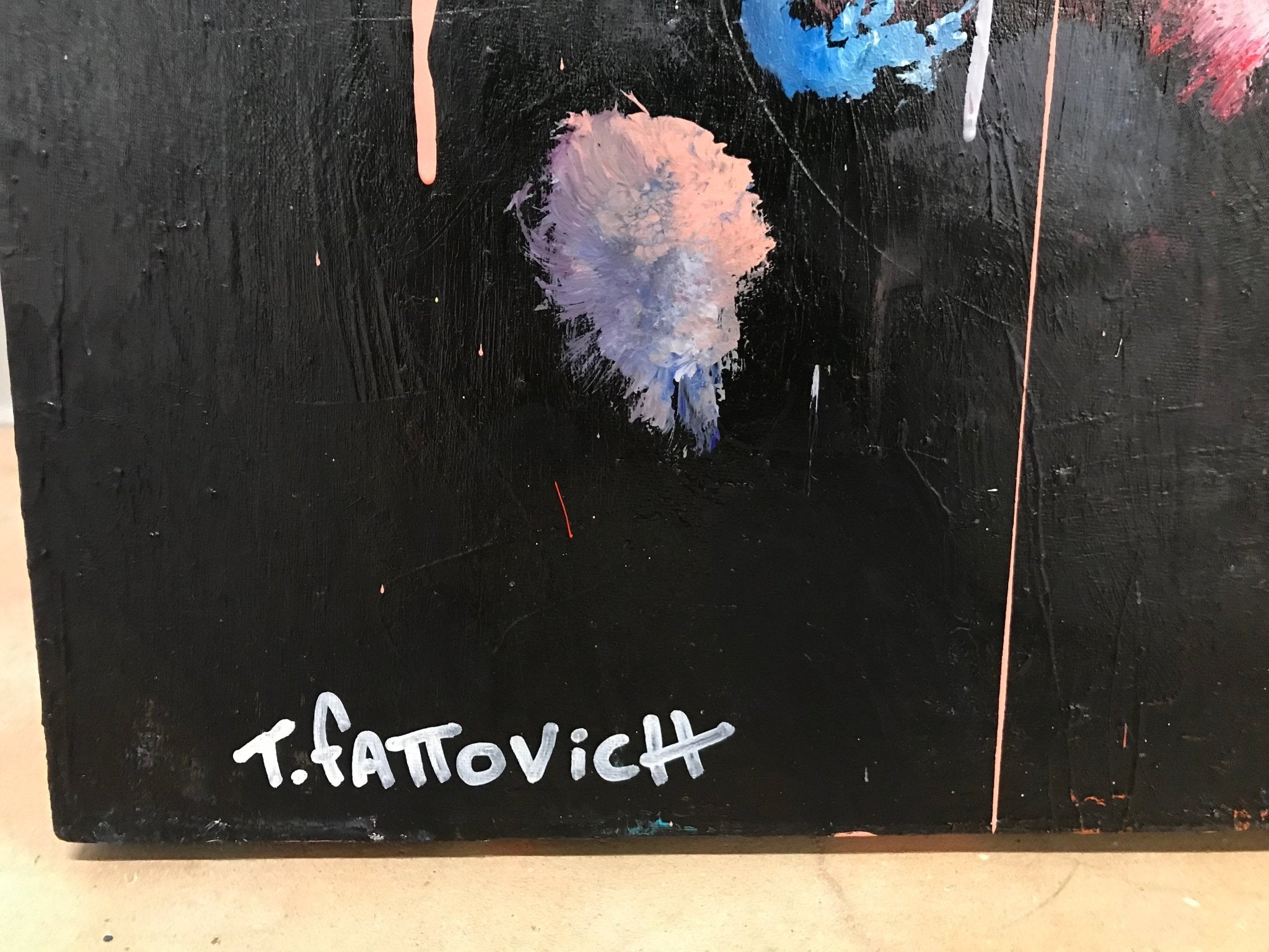 Banquet - Tommaso Fattovich - Abstract Painting - Ideelart